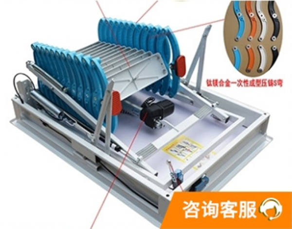 手动伸缩阁楼楼梯